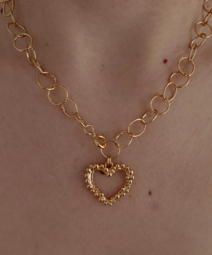 Limitowany naszyjnik Serce Vander Jewelry – ręcznie wykonany naszyjnik ze srebra 925 z Polski