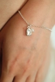 Srebrna bransoletka Perełka Vander Jewelry – ręcznie wykonana biżuteria ze srebra 925 z naturalną perłą